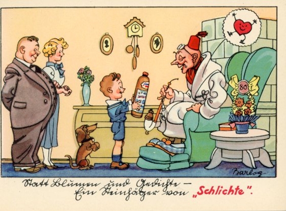 Set von 6 Ansichtskarten, Original Umschlag, Schliche, Barlog, Steinhäger
