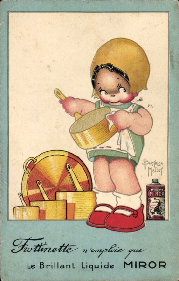 Artist Postcard Mallet, Beatrice, terry cloth, cleaning products Miror