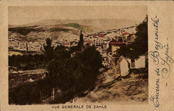 CPA Zahlé Liban, Vue generale