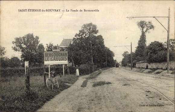 CPA Saint Etienne du Rouvray Seine Maritime, Le Fonds de Bermonville