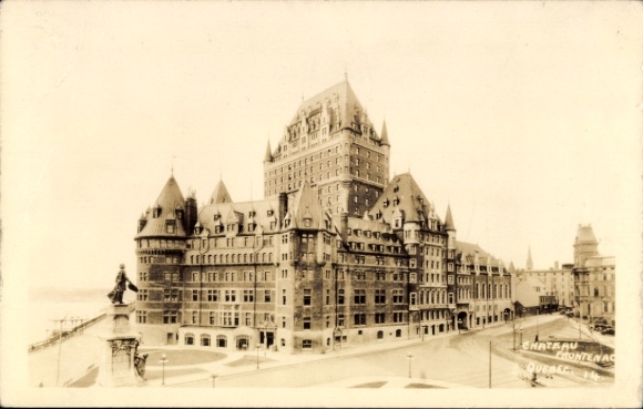 Zdjęcie PC Quebec Kanada, Chateau Frontenac