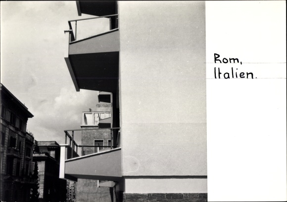 Photo Roma Rome Lazio, building detail, balconies