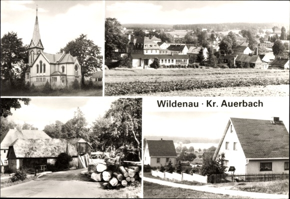 PC Wildenau Steinberg in Vogtland, church, partial views