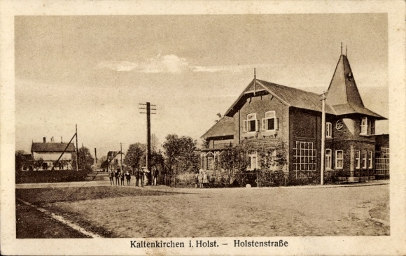 Ak Kaltenkirchen in Holstein, Holstenstraße