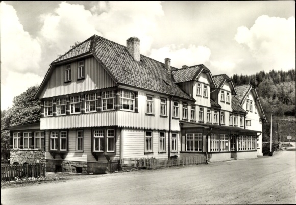 Postcard Sorge Oberharz am Brocken, FDGB Rest Home Sorgenfrei
