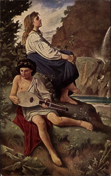 Artist PC Feuerbach, Anselm, lute player