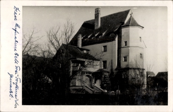 Foto Ak Schmidmühlen in der Oberpfalz, Oberes Schloss