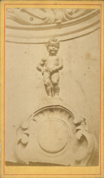 Kabinet foto Brussel Brussel, Manneken Pis