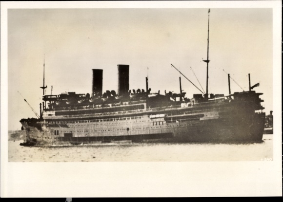 foto Heinrich Hoffmann, P&O stoomboot onderkoning van India, sept. 1942