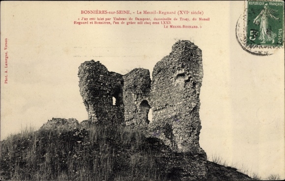 Postcard Bonnieres-sur-Seine Yvelines, Le Mesnil Regnard