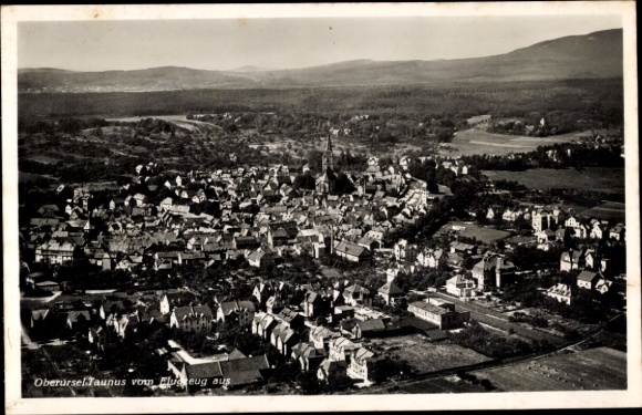 Ansichtkaart Oberursel in Taunus Hessen, algemeen beeld