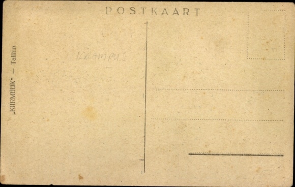 Kunstenaar Ak Nerer, Estland, gravure, Vanapagan probeert een rendier te vangen