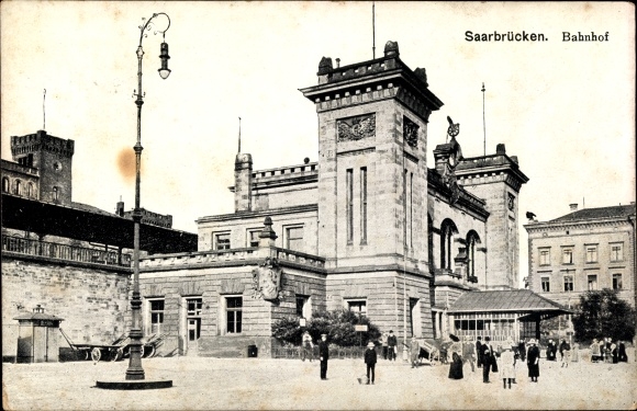 PC Saarbrücken in Saarland, train station