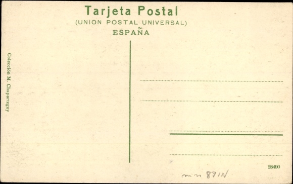 Postcard Seville Andalusien, View from Triana
