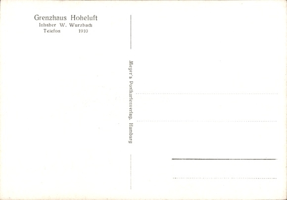 Ak Hamburg Nord Hoheluft, Grenzhaus Hoheluft