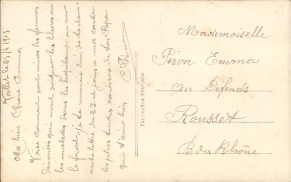 Postcard Nurse with bandages, Red Cross