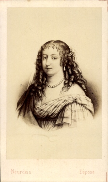 Carte de Visite Marie de Rabutin-Chantal, Marquise de Sévigné