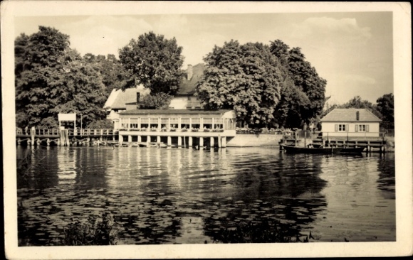 Ak Caputh Schwielowsee, Restaurant Fährhaus, Inh. Kurt Lüthgens