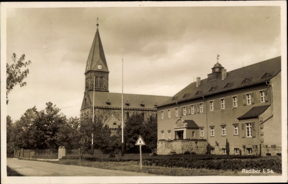 Ak Radibor in Sachsen, Kirche, Gebäude