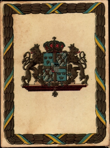 foto Zweden, Escudo de la Nacion, Wapenschild