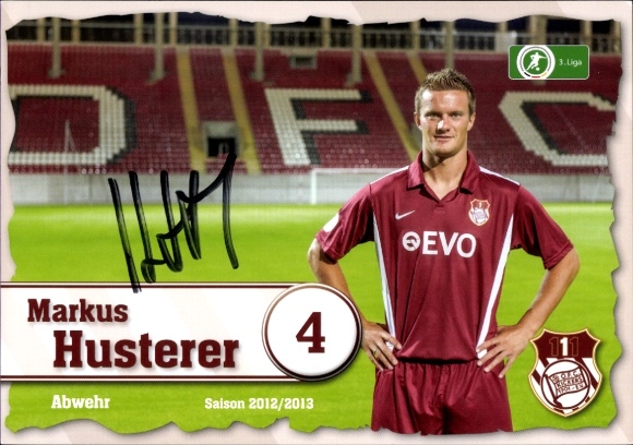 Autogrammkarte Fußballer Markus Husterer, Kickers Offenbach, Autogramm