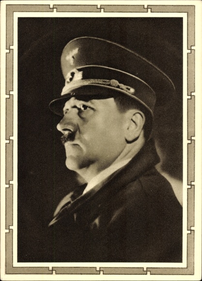 Postwaardestuk Ak Führer en Rijkskanselier Adolf Hitler, portret