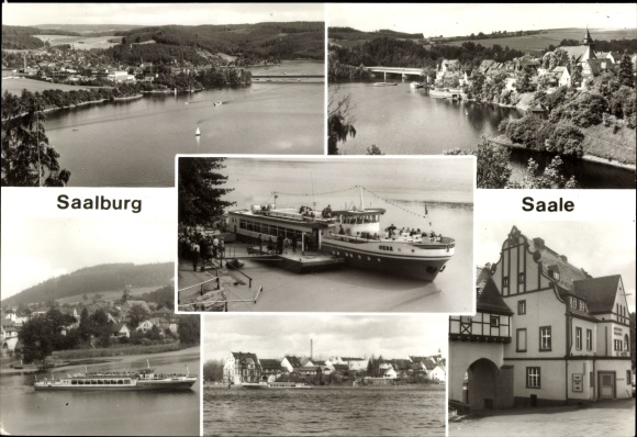 KP Saalburg w Turyngii, panorama, Saaletalsperre, MS Gera, inwestorzy, zajazd