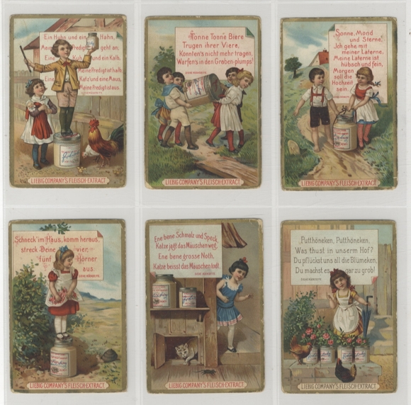 Liebig Pictures Series A 126 Nursery Rhymes I 1889