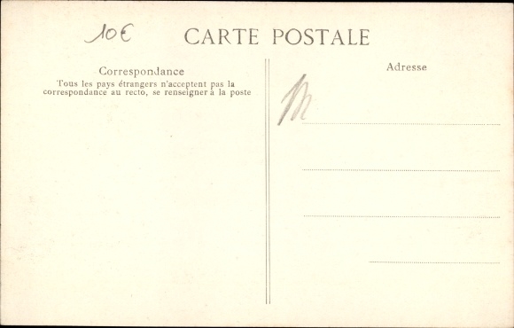 Postcard Charleville Mézières Ardennes, Rue Thiers and Grande Rue