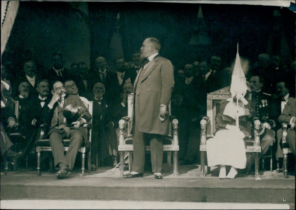 Photo Paris VII, Inauguration du Boulevard Raspail, Poincare, 1913