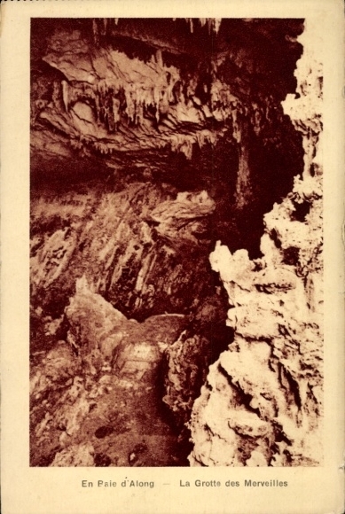 Postcard En Paie d'Along, La Grotte des Merveilles