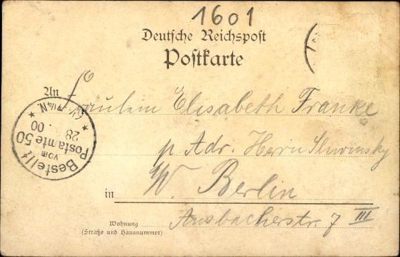 Postcard Berlin Reinickendorf Hermsdorf, Kirche, Kuhstall, Dorfstraße