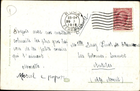 Artist Postcard Bertiglia, Aurelio, Il Guidice, le Juge, The Judge