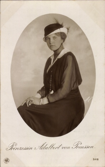 PC Princess Adalbert of Prussia, Adelheid of Saxe-Meiningen, Portrait, NPG 5418