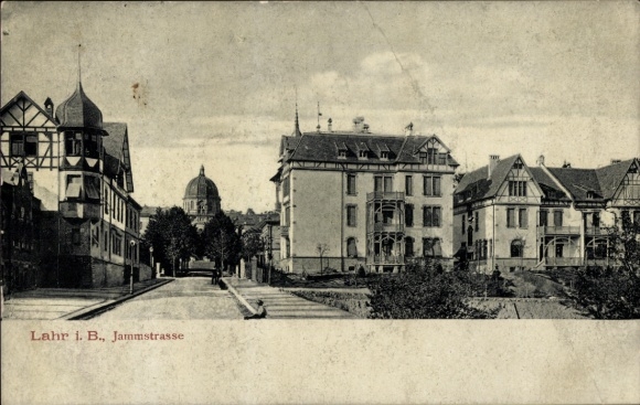 Ak Lahr in Baden Schwarzwald, Jammstraße