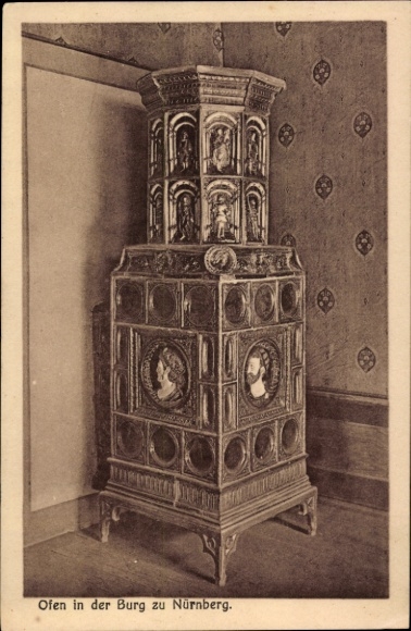 Ak Nürnberg, Ofen in der Burg