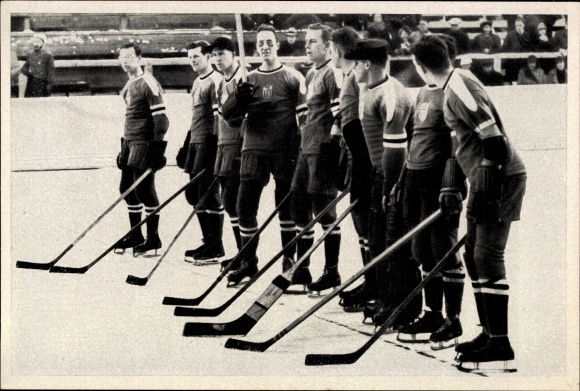 Collection picture Olympia 1936, US American ice hockey team