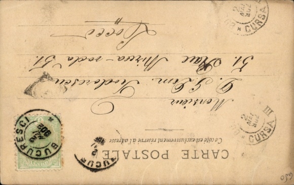 Newspaper Postcard L'Intransigeant, writer and politician Henri Rochefort