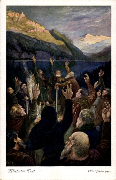Artysta KP Peter, O., Wilhelm Tell, Przysięga na Külli