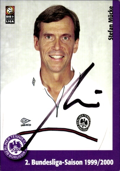 Autogrammkarte Fußballer Stefan Mücke, Tennis Borussia Berlin, Autogramm