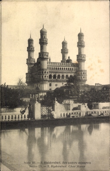 CPA Hyderabad, Inde, Les quatre minarets