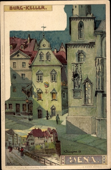 Artysta lito Stagura, Albert, Jena Turyngia, Burgkeller