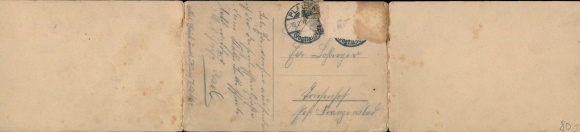Klapp Postcard Kauschwitz Plauen in Vogtland, cycling track, roller skating rink