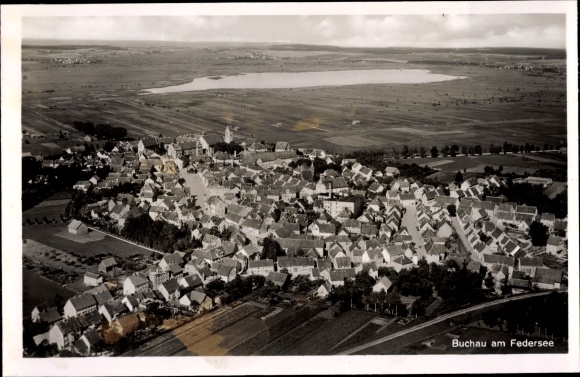 PC Bad Buchau am Federsee Oberschwaben, aerial photo