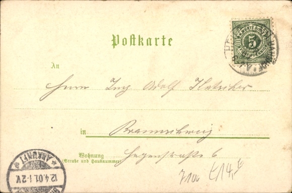 Chromo-Litho Heilbronn am Neckar, Schwob, vintage, hottenträger, buttenträger