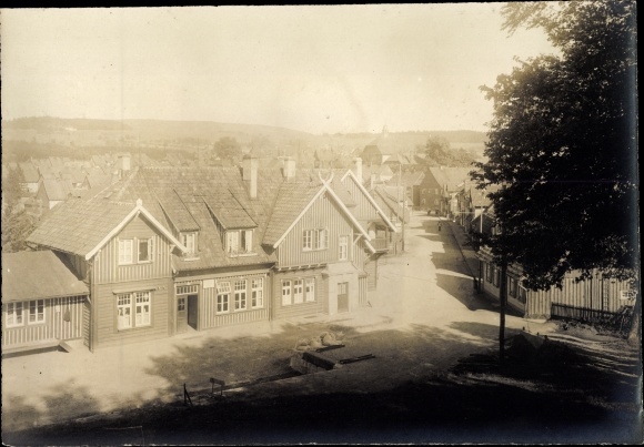 Zdjęcie Sankt Andreasberg Braunlage w Górnym Harzu, odcinek uliczny, około 1920 r