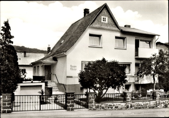Postcard Bad Endbach in Hesse, Pension Förster