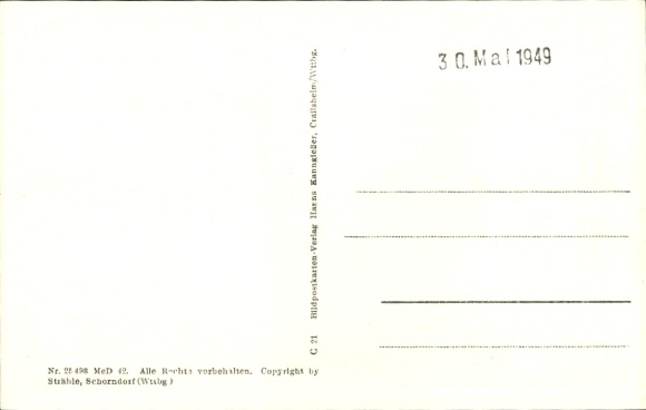 Postcard Thalheim Bissingen Swabia, aerial photograph