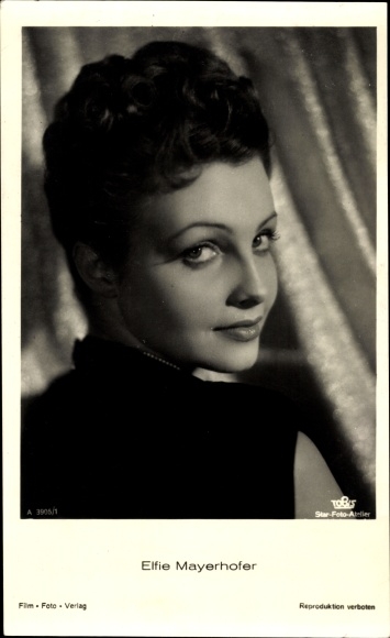 Actrice Elfie Mayerhofer, portret, Tobis A 3905 1