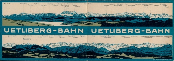 Klapp KP Zurich City Szwajcaria, Uetliberg Railway, rozkład jazdy, ceny, panorama